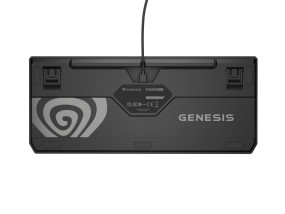 foto de TECLADO GAMING GENESIS THOR230 TKL ES USB RETROILUMINADO MECANICO NEGRO