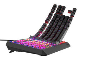 foto de TECLADO GAMING GENESIS THOR230 TKL ES USB RETROILUMINADO MECANICO NEGRO