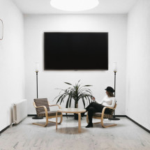 foto de SOPORTE PARED PANTALLAS 43-90 NEGRO