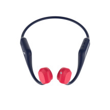 foto de AURICULARES LEOTEC CONDUCCION OSEA KURI AZUL ROJO BT