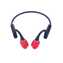 foto de AURICULARES LEOTEC CONDUCCION OSEA KURI AZUL ROJO BT