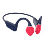 foto de AURICULARES LEOTEC CONDUCCION OSEA KURI AZUL ROJO BT