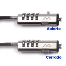 foto de CABLE SEGURIDAD EWENT NANO CON COMBINACION