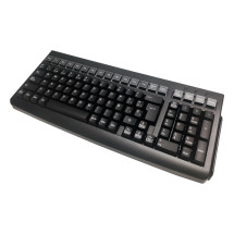 foto de TECLADO POS MUSTEK MKB-800. BANDA MAGNETICA 3PISTAS. USB. NEGRO.
