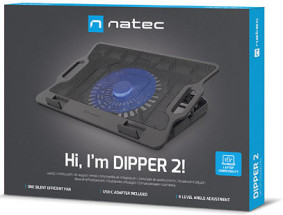 foto de BASE REFRIGERADORA NATEC DIPPER 2 PARA PORTATIL 12.1?-17.3 CON 2 USB