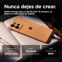 foto de SMARTPHONE MOTOROLA MOTO EDGE 50 12G/512GB PEACH FUZZ