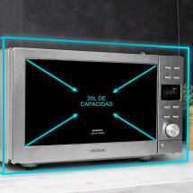 foto de MICROONDAS CECOTEC GRANDHEAT 2010 FLATBED STEEL
