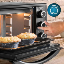 foto de HORNO DE SOBREMESA CECOTEC BAKE&TOAST 2300 BLACK