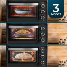 foto de HORNO DE SOBREMESA CECOTEC BAKE&TOAST 2300 BLACK