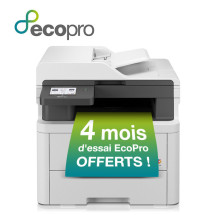 foto de IMPRESORA BROTHER MULTIFUN LASER LED COLOR MFCL3740CDWE WIFI/FAX/DUPLEX/BLANCA
