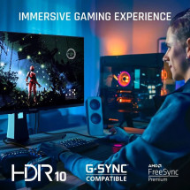 foto de MONITOR VIEWSONIC 27 QHD OLED 0,02MS 240HZ HDR10 HDMI DP USB-C USB MULTI ERGO