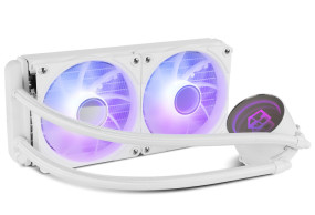 foto de REFRIGERACION LIQUIDA NOX HUMMER M-240 KIT RL ARGB BLANCO