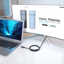 foto de CABLE USB 3.2 AISENS GEN2X2 8K@30HZ 5A 100W C/M-USB-C/M 3.0M