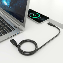 foto de CABLE USB 3.2 AISENS GEN2X2 8K@30HZ 5A 100W C/M-USB-C/M 3.0M
