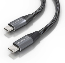 foto de CABLE USB 3.2 AISENS GEN2X2 ALUMINIO 8K@30HZ 5A 100W C/M-C/M 3.0M