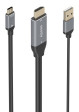 foto de CABLE CONVERSOR AISENS HDMI V2.0 A USB-C 4K@60HZ 1.8M NEGRO