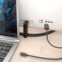 foto de CABLE CONVERSOR AISENS BIDIRECCION USB-C A DISPLAYPORT 8K@60HZ 1.8M
