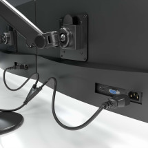 foto de CABLE ALIMENTACION CPU AISENS CEE7/M-2XC13/H NEGRO 1,8mts