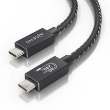 foto de CABLE USB4 AISENS GEN3X2 40G 8K60HZ 5A 48V 240W E-MARK C/M-C/M 0.5M