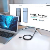 foto de CABLE USB4 AISENS GEN3X2 40GBPS 8K60HZ 5A 48V 240W E-MARK C/M-C/M 1.5M