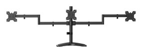 foto de SOPORTE MONITOR AISENS MESA PEANA GIRA INCLI 3 MONI 10KG (3 PIV 2 BRAZOS)13-27