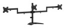 foto de SOPORTE MONITOR AISENS MESA PEANA GIRA INCLI 3 MONI 10KG (3 PIV 2 BRAZOS)13-27