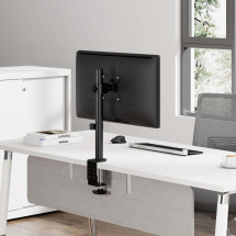 foto de SOPORTE MONITOR AISENS MESA ECO GIRA INCLI MONITOR/TV 10KG 17-32 NEGRO