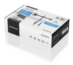 foto de SOPORTE MONITOR AISENS MESA ECO GIRA INCLI MONITOR 10KG (3 PIV 2 BRAZOS) 17-32