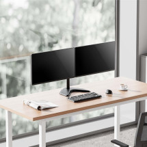 foto de SOPORTE MONITOR AISENS MESA PEANA GIRA INCLI MONITOR (3 PIV 2 BRAZOS) 17-32