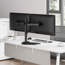 foto de SOPORTE MONITOR AISENS MESA PEANA GIRA INCLI MONITOR (3 PIV 2 BRAZOS) 17-32