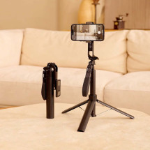 foto de PALO TRIPODE AISENS SELFIE MANDO A DISTANCIA BLUETOOTH 3 EN 1 NEGRO