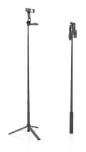 foto de PALO TRIPODE AISENS SELFIE MANDO A DISTANCIA BLUETOOTH 3 EN 1 NEGRO