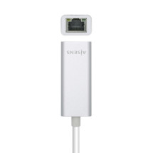 foto de CABLE CONVERSOR AISENS USB3.1 GEN1 USB-C A ETHERNET GIGABIT 15CM