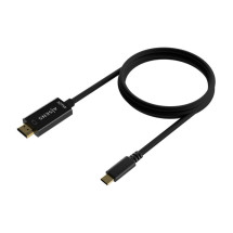 foto de CABLE CONVERSOR AISENS 4K30HZ USB-C/M-HDMI/M NEGRO 1.8M