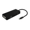 foto de CABLE CONVERSOR AISENS USB-C A DISPLAYPORT/DVI/HDMI/VGA NEGRO 15CM