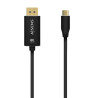 foto de CABLE CONVERSOR AISENS ALUMINIO USB-C A DISPLAYPORT 8K60HZ 0.8M