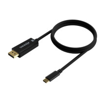 foto de CABLE CONVERSOR AISENS USB-C A DISPLAYPORT 8K60HZ NEGRO 0.8M