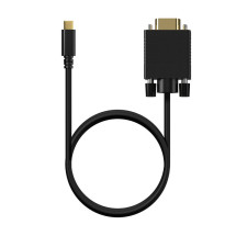 foto de CABLE CONVERSOR AISENS USB-C A VGA USB-C/M-HDB15/M NEGRO 0.8M