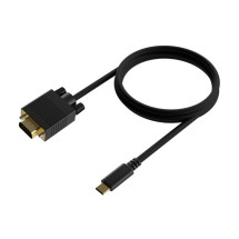 foto de CABLE CONVERSOR AISENS USB-C A VGA USB-C/M-HDB15/M NEGRO 0.8M