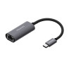 foto de CABLE CONVERSOR AISENS USB3.1 GEN1 USB-C A ETHERNET GIGABIT GRIS 15CM