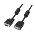 foto de CABLE AISENS SVGA CON FERRITA HDB15/M-HDB15/H NEGRO 3.0M