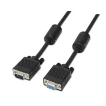 foto de CABLE AISENS SVGA CON FERRITA HDB15/M-HDB15/H NEGRO 3.0M