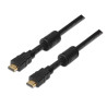 foto de CABLE HDMI AISENS ALTA VELOCIDAD CON FERRITA A/M-A/M NEGRO 10M
