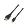 foto de CABLE AISENS MICRO HDMI ALTA VELOCIDAD A/M-D/M NEGRO 1.8M