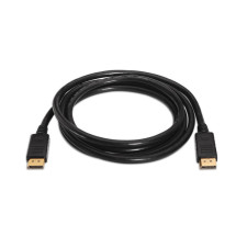 foto de CABLE AISENS DISPLAYPORT V1.2 4K60HZ DP/M-DP/M NEGRO 3.0M