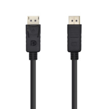 foto de CABLE AISENS DISPLAYPORT V1.2 4K60HZ DP/M-DP/M NEGRO 5.0M
