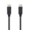 foto de CABLE AISENS DISPLAYPORT V1.2 4K60HZ DP/M-DP/M NEGRO 5.0M