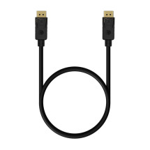 foto de CABLE AISENS DISPLAYPORT V1.2 4K60HZ DP/M-DP/M NEGRO 0.5M