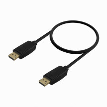 foto de CABLE AISENS DISPLAYPORT V1.2 CCS 4K@60HZ M/M NEGRO 0.5M