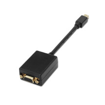 foto de CONVERSOR AISENS MINI DISPLAYPORT A SVGA MDP/M-SVGA/H NEGRO 15CM